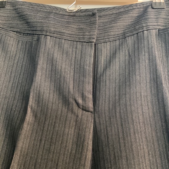 Kenneth Cole Gray Striped Pant Suit - Picture 10 of 16